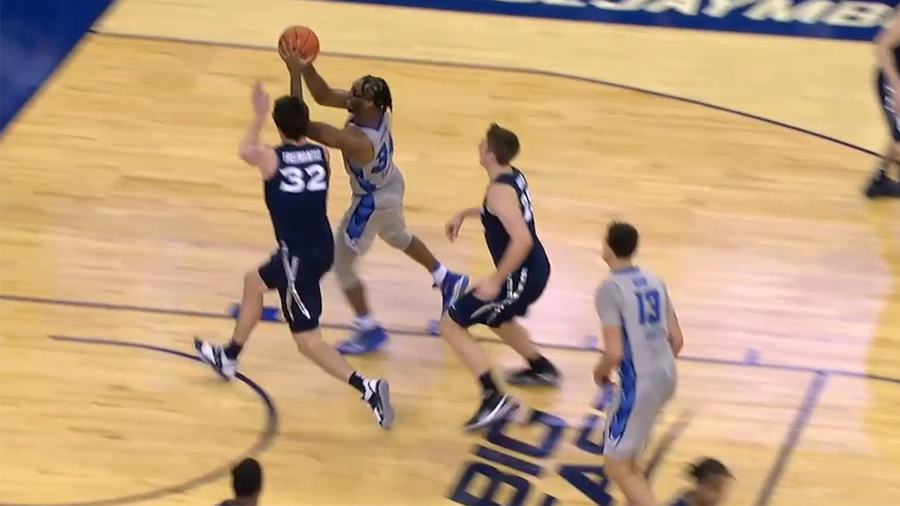 Denzel Mahoney leads Creighton to victory in close contest vs. Xavier, 66-61