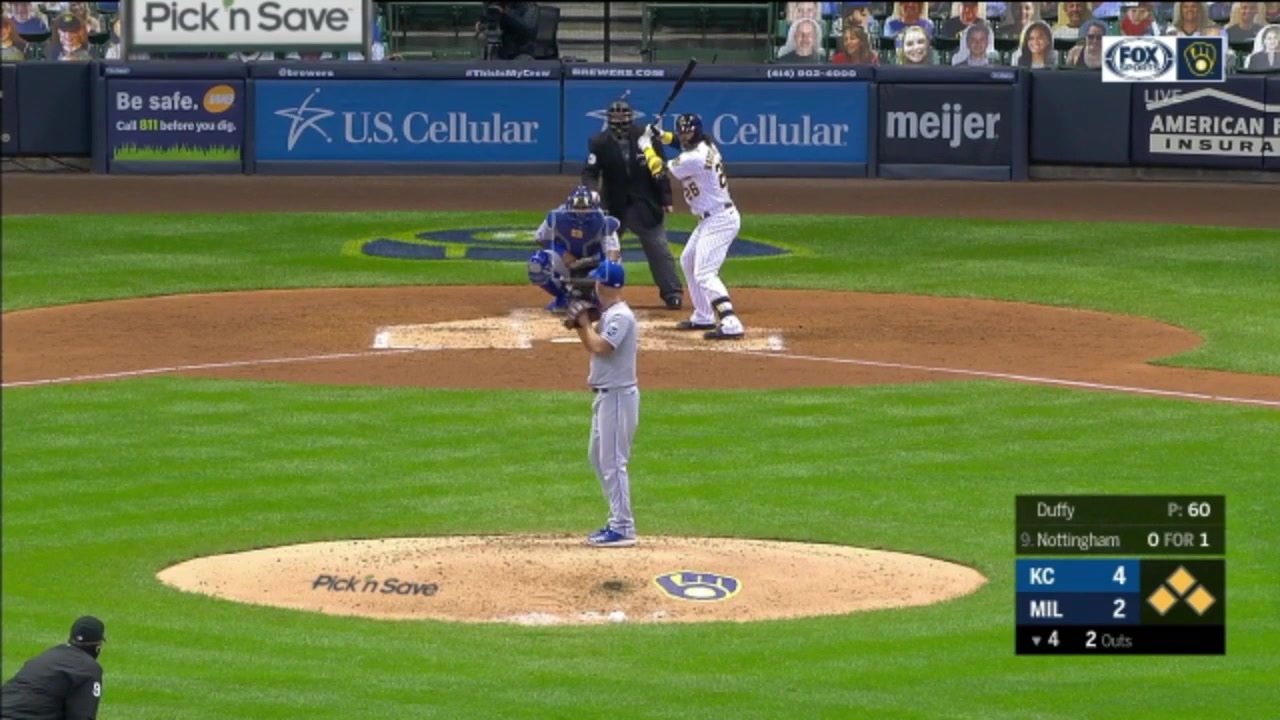 WATCH: Jacob Nottingham hits a grand slam