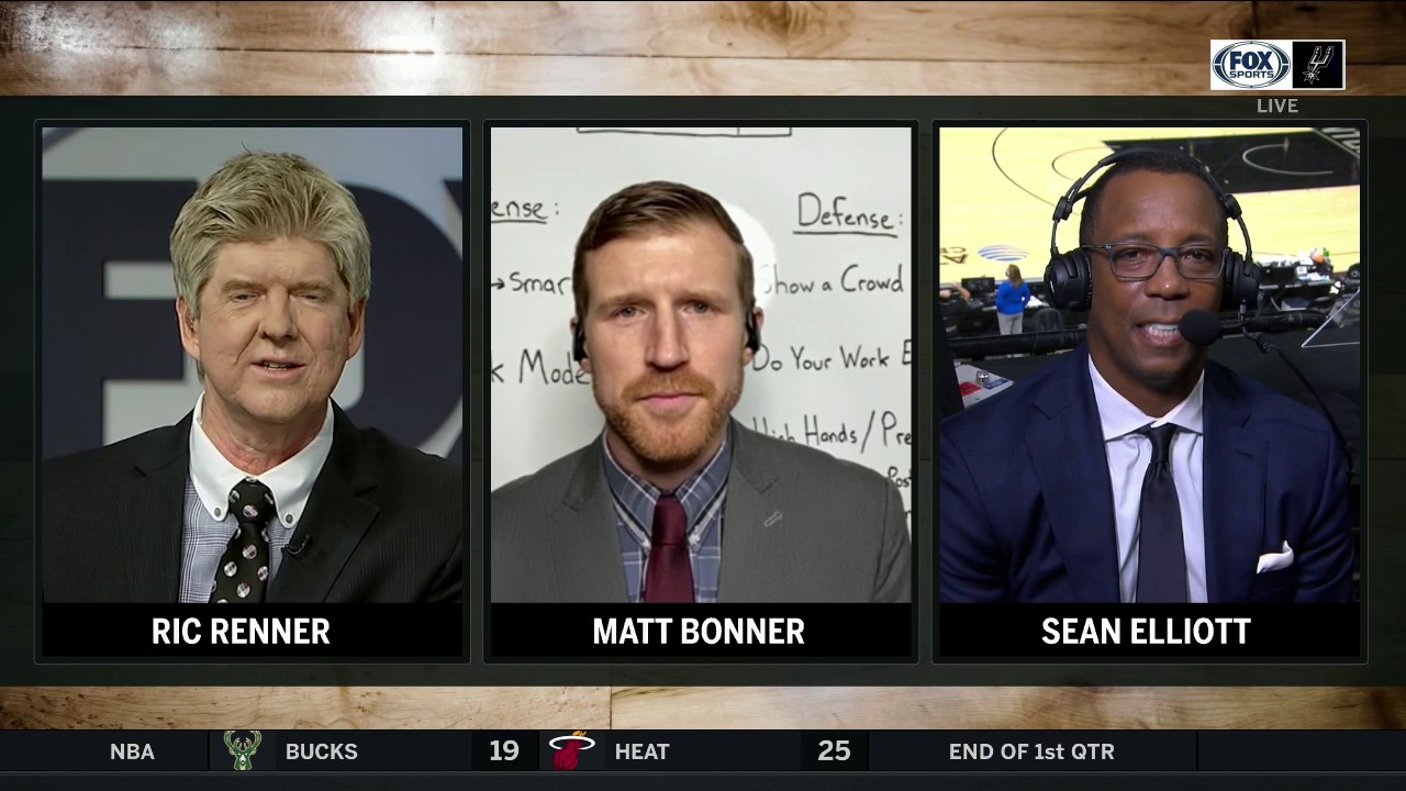 Matt Bonner and Sean Elliott Share Their LeBron James Stories | Spurs Live