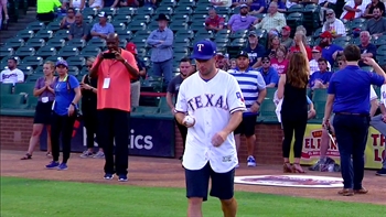 JJ Barea First Pitch | Mavericks Insider Season Preview