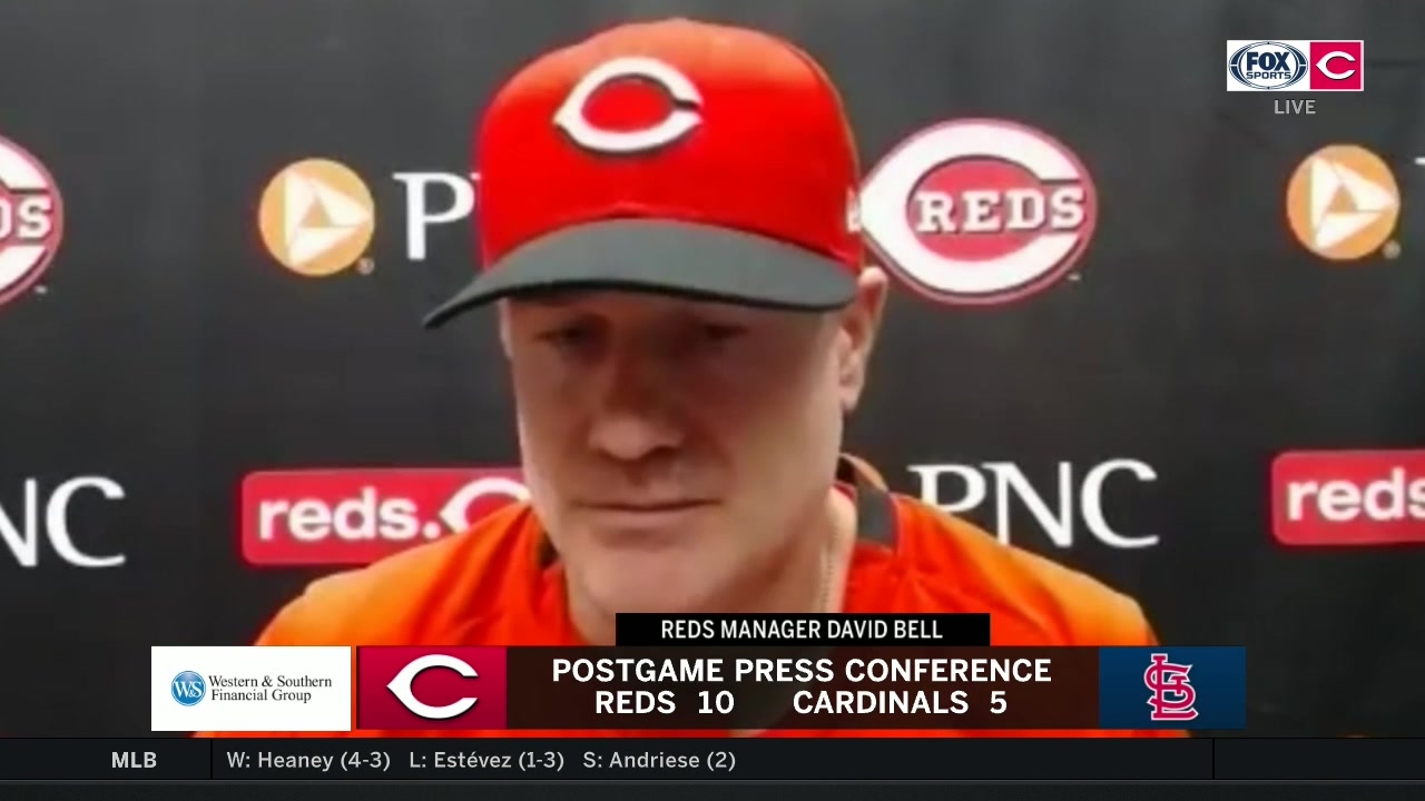 David Bell proud of his guys in comeback win vs St. Louis