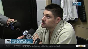 Nikola Vucevic: I feel like we let them get whatever they wanted
