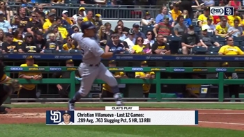 Clay's Play: Villanueva swinging a hot bat in the last 12 games