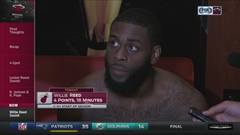 Willie Reed working to become a physical presence for Heat