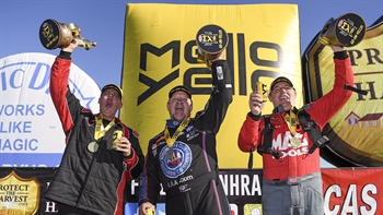 Bo Butner, Robert Hight and Doug Kalitta take home wins at the Winter Nationals