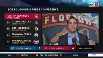 Bob Boughner: We’re trying to keep level-headed