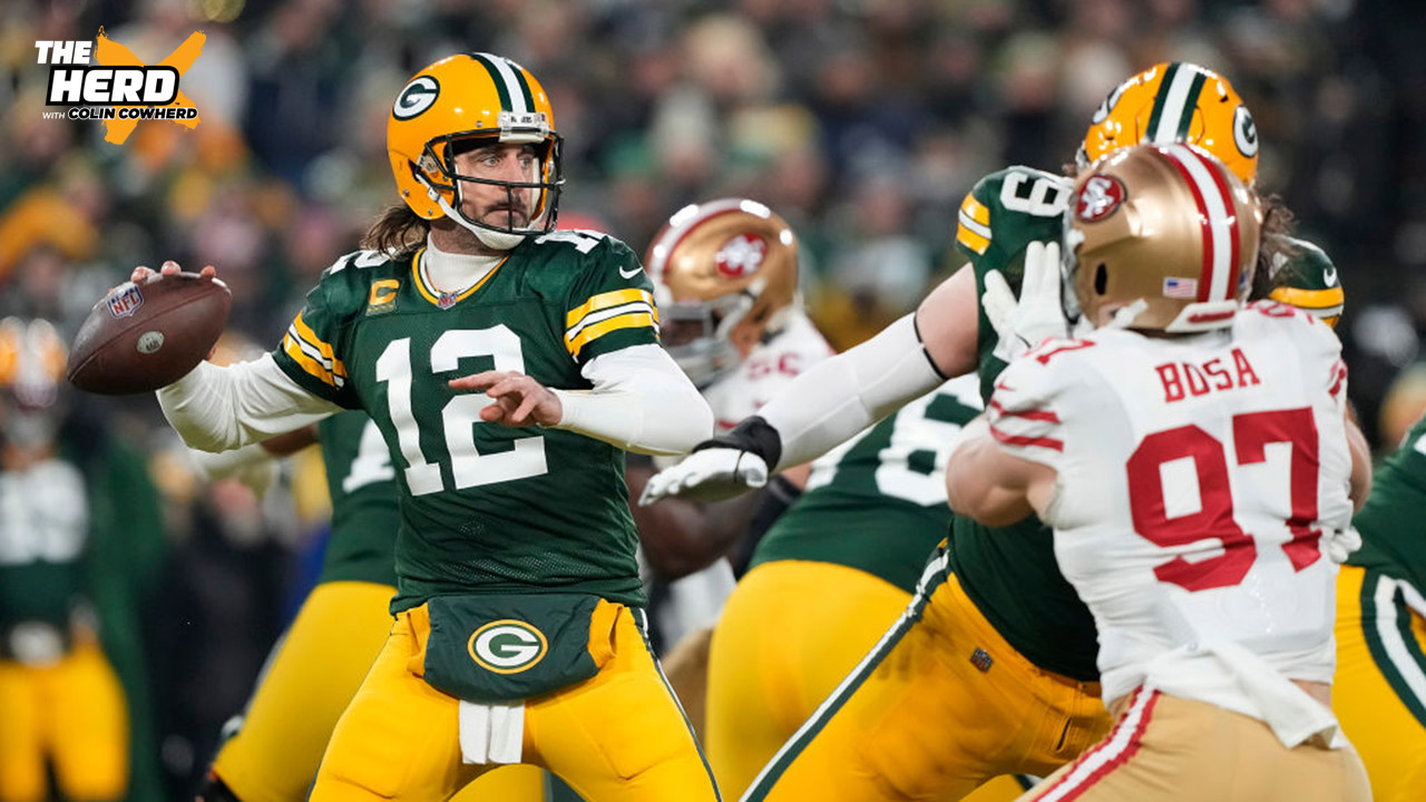 Aaron Rodgers plays ‘too safe’ in the playoffs I THE HERD