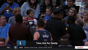 J.J. Barea putting on a show for Mavs Family Night | Mavs Live