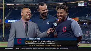 Jose Ramirez credits guys ahead of him for working counts