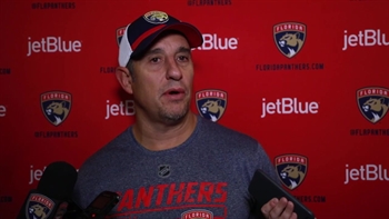 Panthers coach Bob Boughner on keeping players fresh