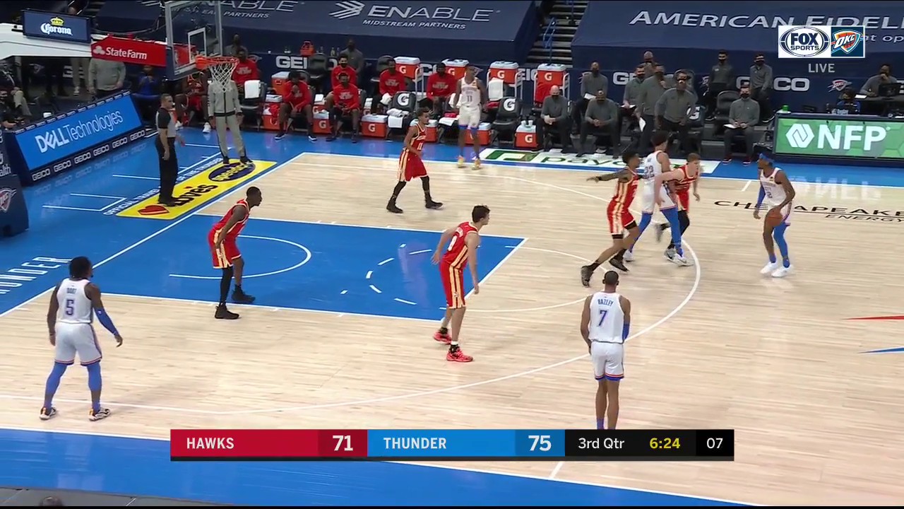 HIGHLIGHTS: Shai Gilgeous-Alexander with a little Step Back 3