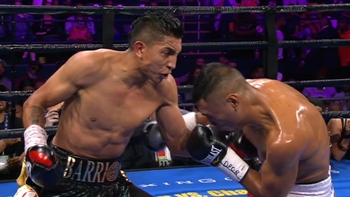 Mario Barrios lands vicious hook on Juan Jose Velasco to secure KO victory