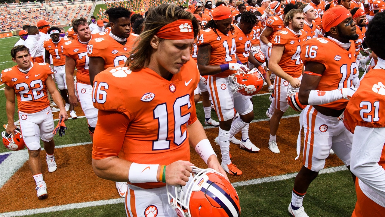 Trevor Lawrence is out vs. No.4 Notre Dame next week per Clemson head coach Dabo Swinney