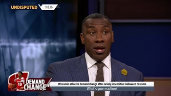 Wisconsin athletes demand change after racially insensitive Halloween costume | UNDISPUTED