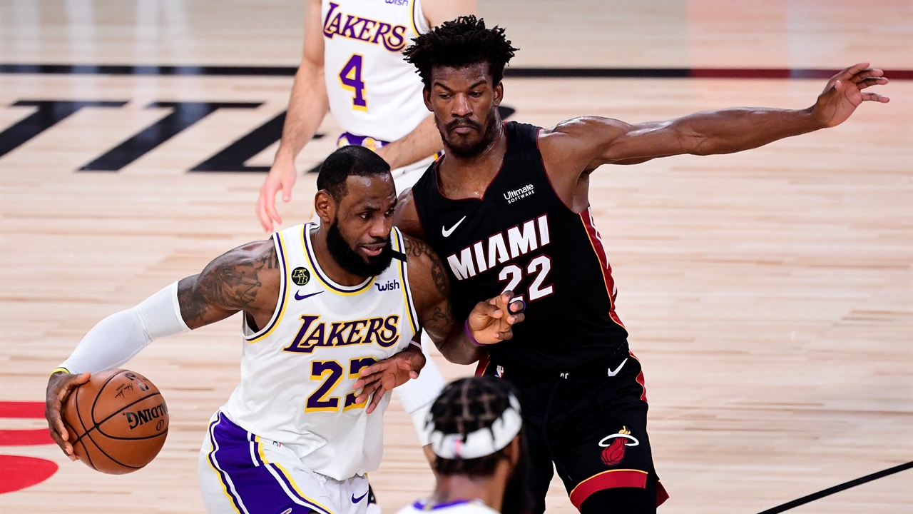 Chris Broussard expects LeBron James to outplay Jimmy Butler & lead Lakers to 3-1 series | UNDISPUTED