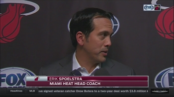 Erik Spoelstra -- Miami Heat postgame press conference