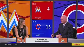 Brian Anderson showing promise with Marlins