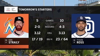 Dan Straily looks to continue to round into form against Padres