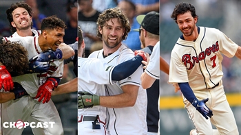 Chopcast LIVE: Nobody has been better than back end of Braves' lineup in high-leverage situations