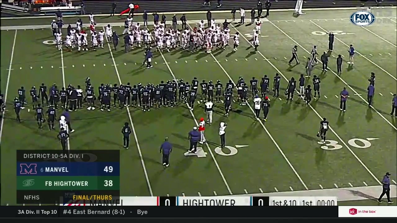 HIGHLIGHTS: Manvel vs FB Hightower | High School Scoreboard Live