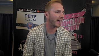 Pete Alonso explains his nickname and talks about the passion of Mets fans