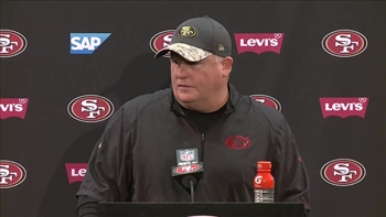 Chip Kelly's final press conference as San Francisco 49ers head coach