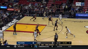 HIGHLIGHTS: Jrue Holiday with the Early Three Pointer