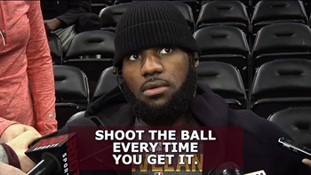LeBron's advice to Korver: 'Shoot the ball every time you get it'