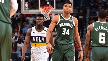 Skip Bayless reacts to Zion Williamson facing Giannis Antetokounmpo last night