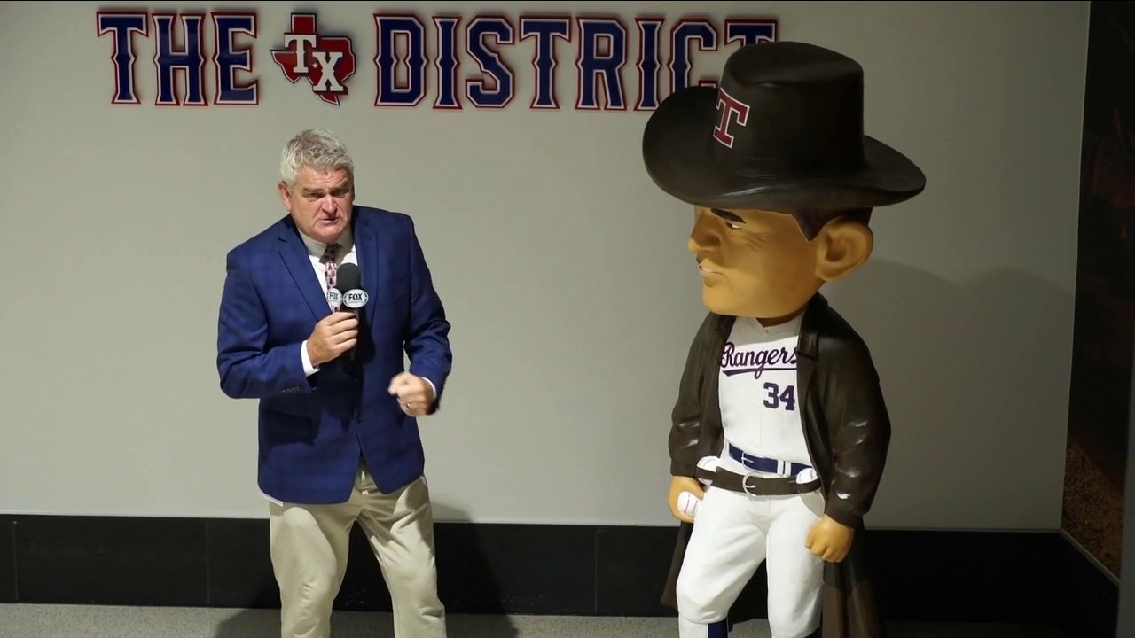 Texas Rangers Statues & Bobbleheads