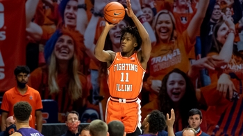 Ayo Dosunmu puts game on ice late, powers No. 5 Illinois to 73-66 win over Northwestern