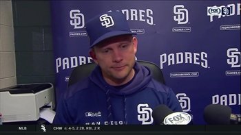 Padres skipper Andy Green on the 4-3 win