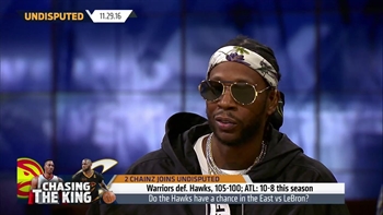 2 Chainz argues the Hawks have a chance against the Cavaliers in the East | UNDISPUTED