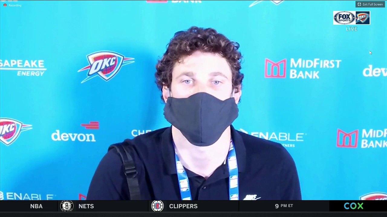 Mike Muscala had 14 points in the OKC Win vs. Washington