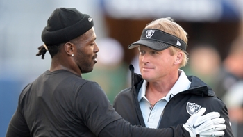 Shannon Sharpe: Jon Gruden will be able to put up with Antonio Brown for 'maybe a year and a half'