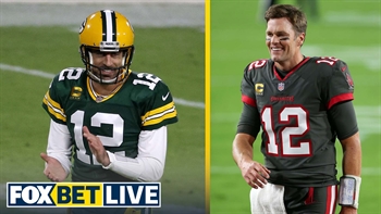 Brady or Rodgers: Which QB is the best bet to win MVP this season? | FOX BET LIVE