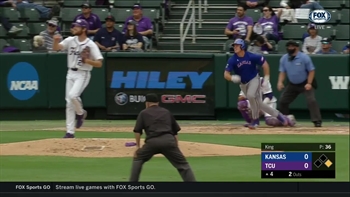 WATCH: TCU Horned Frogs beat Kansas Jayhawks 7-4