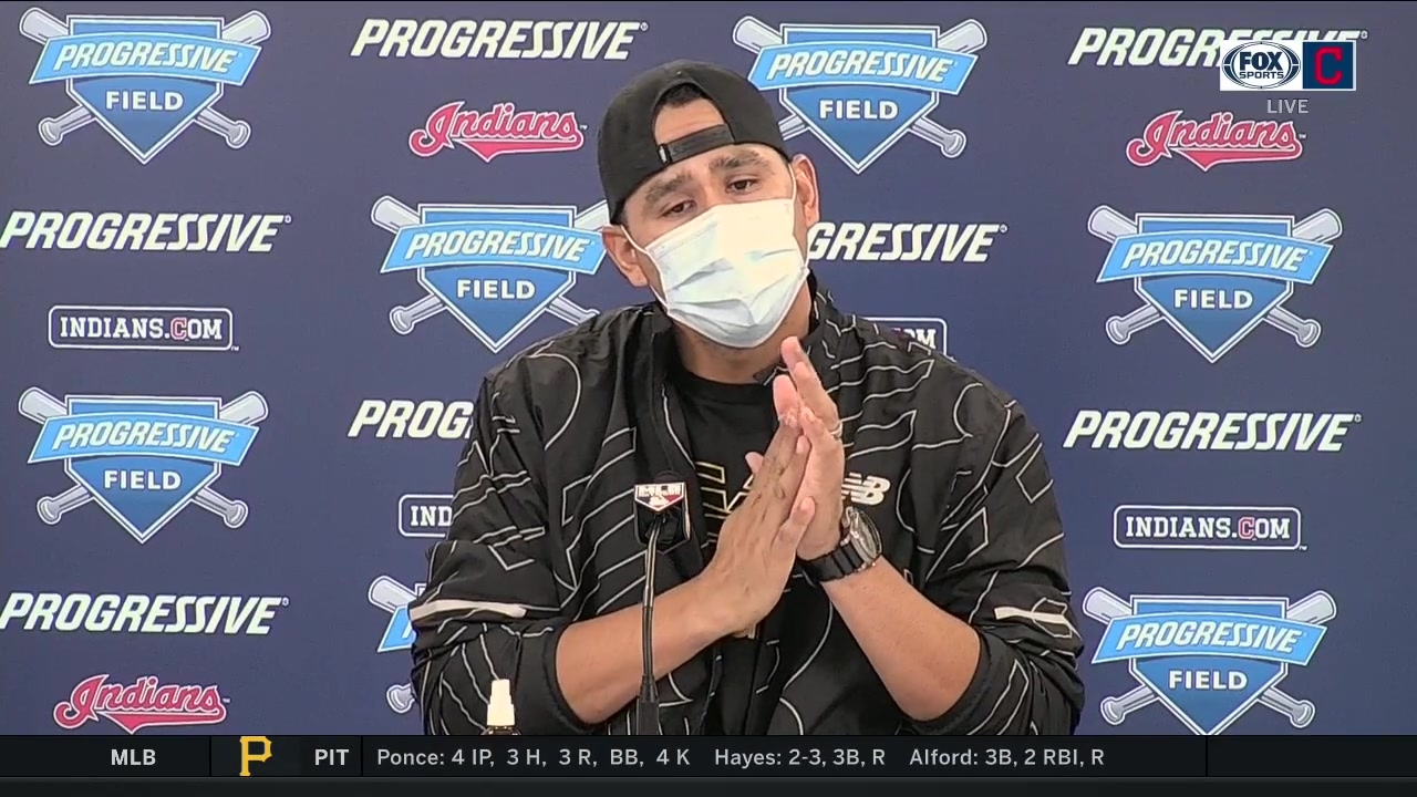 Carlos Carrasco says he's starting to find his rhythm