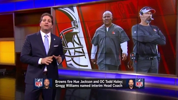 The Browns had their best week of practice after firing coach Hue Jackson, Peter Schrager reports