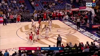 HIGHLIGHTS: Anthony Davis pushes Pels past Bulls in 107-98 win