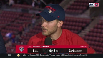 Dominic Toninato breaks down how Panthers battled back from 4-0 deficit to stun Ducks