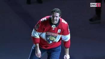 Aaron Ekblad on his remarkable performance after Panthers' OT win