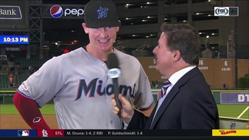 Garrett Cooper reflects on recording first career home run