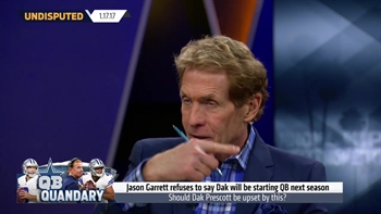 Cowboys won't commit to QB Dak Prescott starting next year | UNDISPUTED
