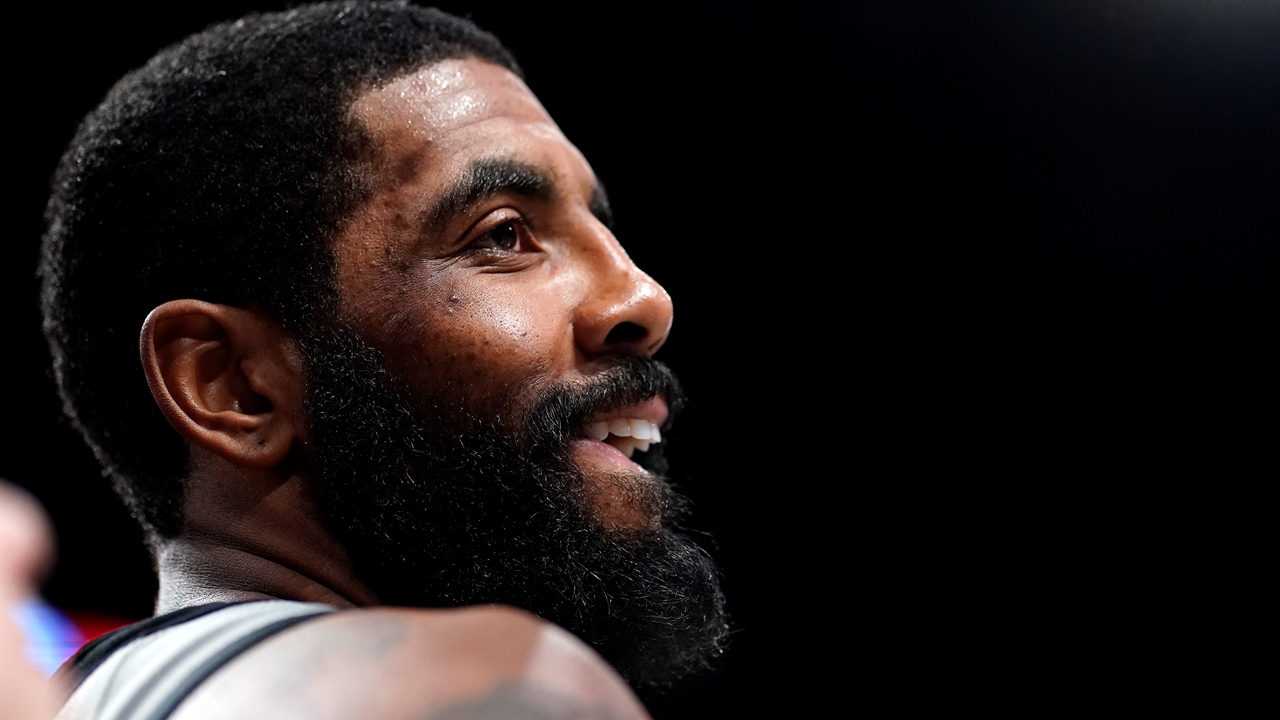 Colin reacts to Kyrie Irving saying he doesn't see the Nets having a head coach | THE HERD