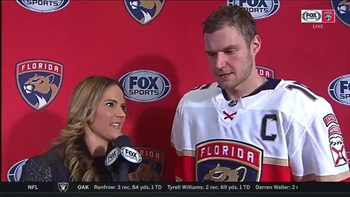 Aleksander Barkov talks about what went right for Panthers