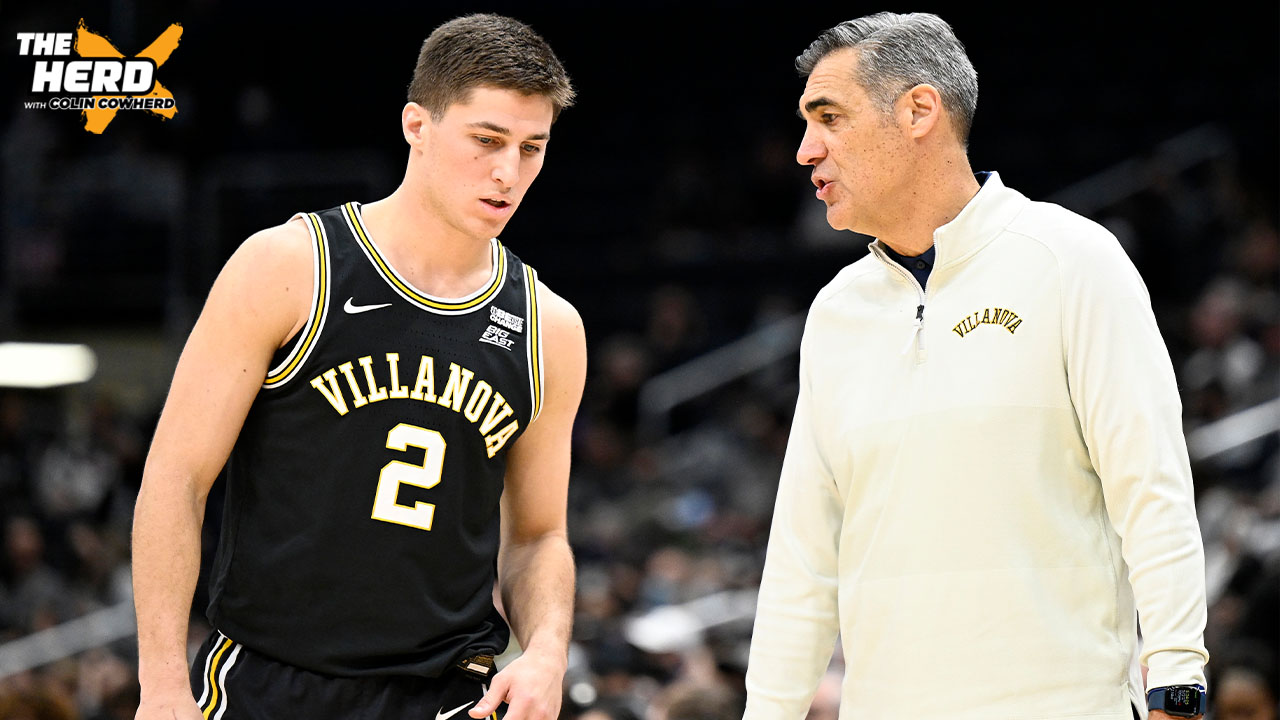 Jay Wright breaks down Collin Gillespie's game, Villanova vs. Delaware matchup I THE HERD