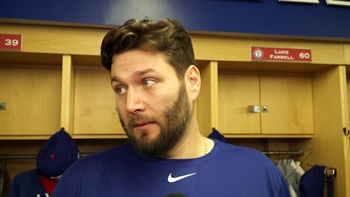 Lance Lynn on the depth of the Rangers rotation | Rangers Spring Training