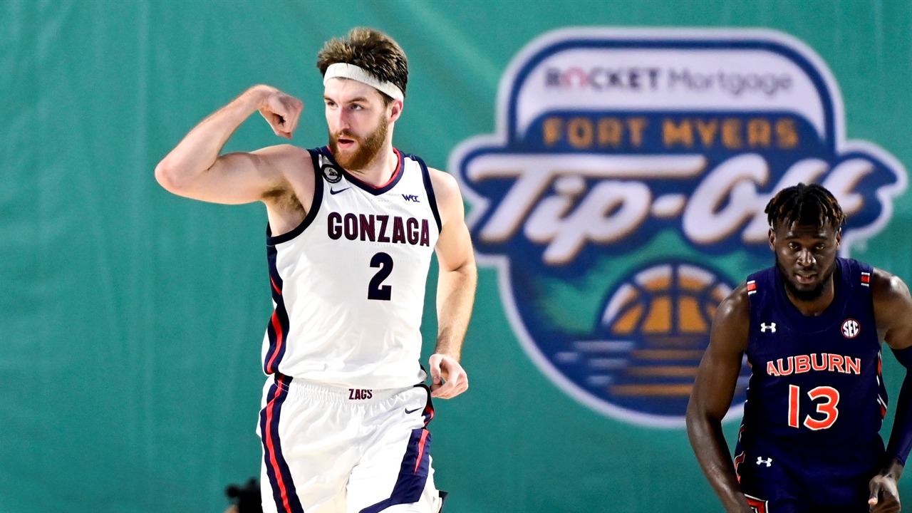 No. 1 Gonzaga handles Auburn thanks to Drew Timme’s 28-point performance
