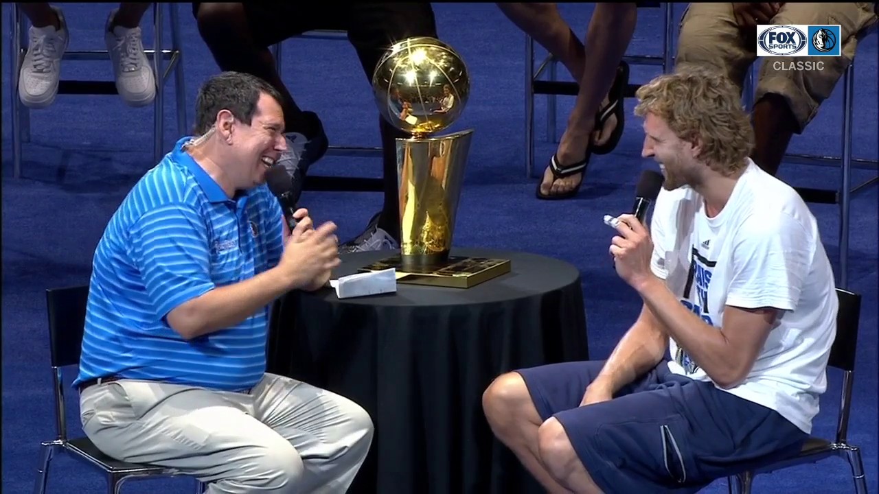 Dirk Nowitzki Talks 2011 Finals